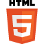 HTML 5 orange shield logo